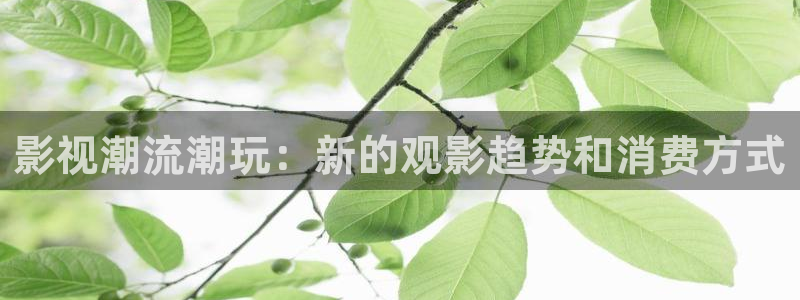 蜜桃视频影院：影视潮流潮玩：新的观影趋势和消费方式